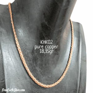 pure copper necklace