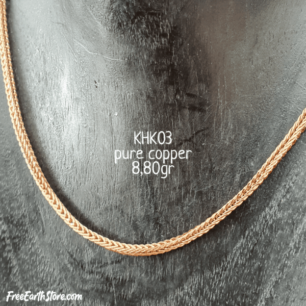 pure copper necklace