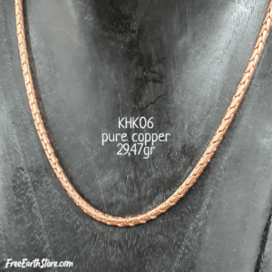pure copper necklace