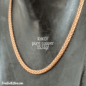 pure copper necklace
