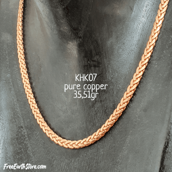 pure copper necklace