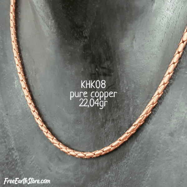 pure copper necklace